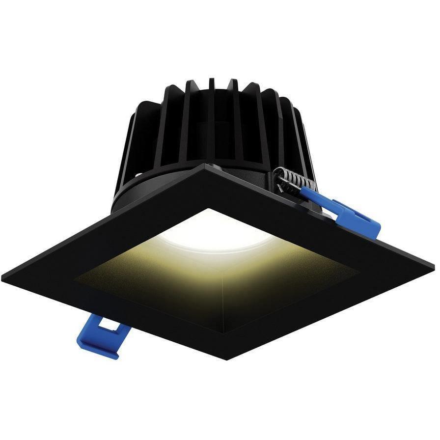 Dals Lighting - 4" Square Regressed Recessed Light - RGR4SQ-CC-BK | Montreal Lighting & Hardware