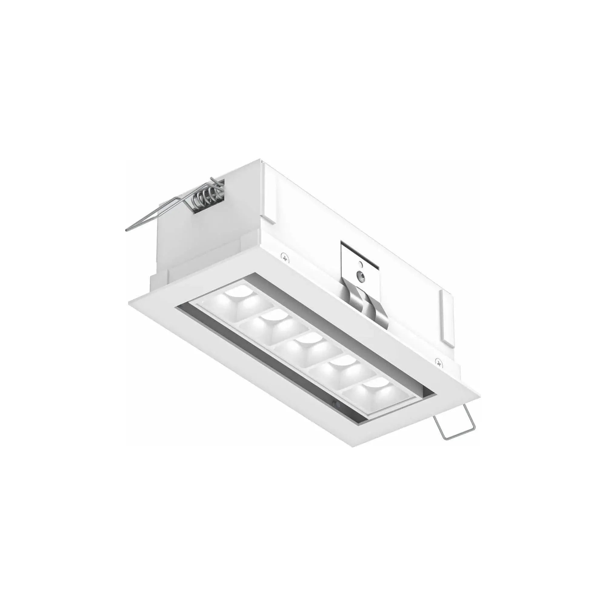 Dals Lighting - 5 Module MSL Mutli-Spot Directional Recessed Downlight - MSL5G-3K-AWH | Montreal Lighting & Hardware