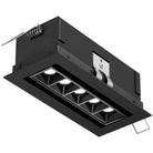 Dals Lighting - 5 Module MSL Mutli-Spot Directional Recessed Downlight - MSL5G-CC-BK | Montreal Lighting & Hardware