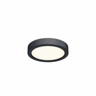 DALS Lighting - CFLED Round LED Flushmount - CFLEDR06-CC-BK | Montreal Lighting & Hardware