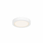 DALS Lighting - CFLED Round LED Flushmount - CFLEDR06-CC-WH | Montreal Lighting & Hardware