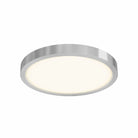 DALS Lighting - CFLED Round LED Flushmount - CFLEDR10-CC-SN | Montreal Lighting & Hardware