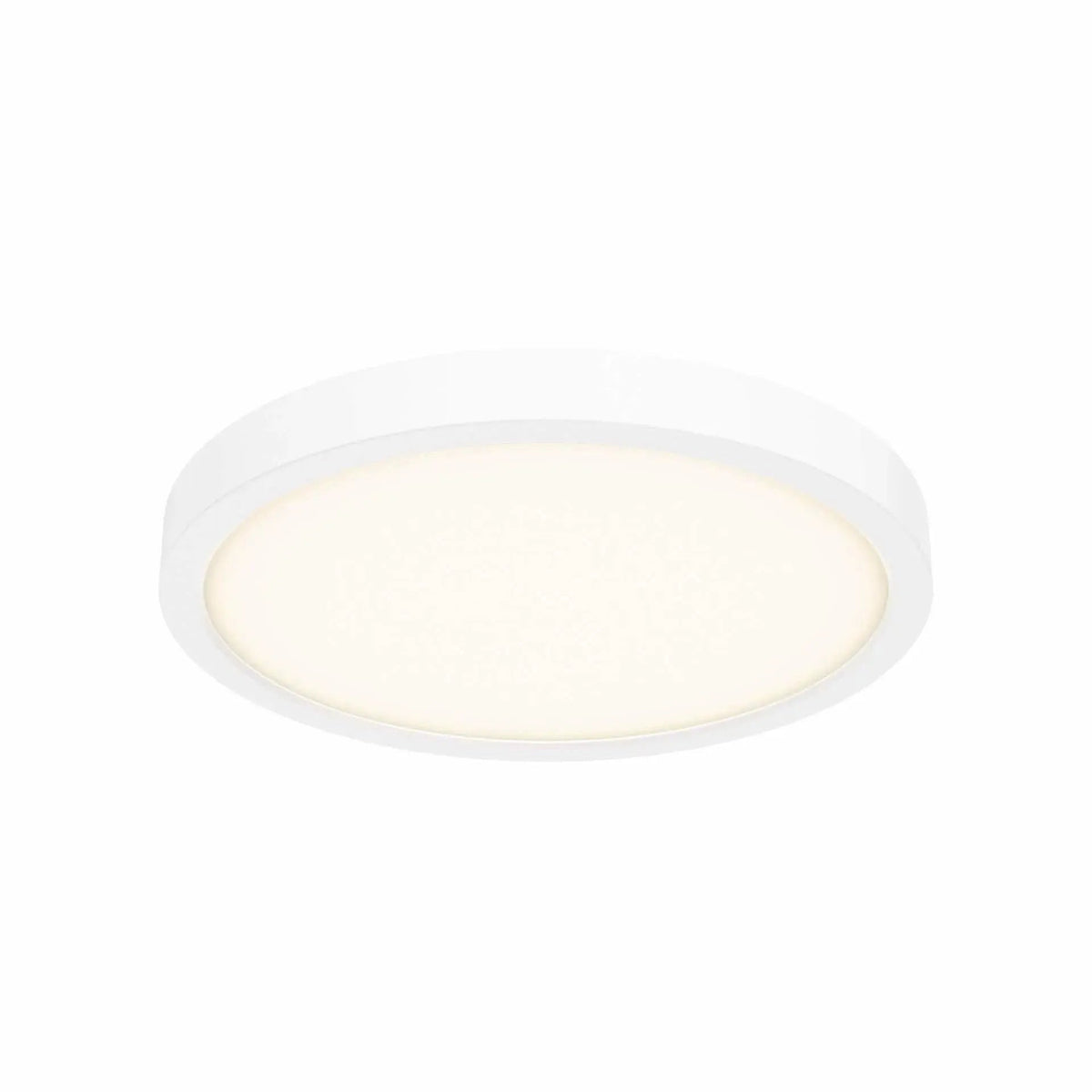 DALS Lighting - CFLED Round LED Flushmount - CFLEDR10-CC-WH | Montreal Lighting & Hardware
