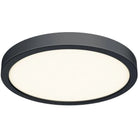 DALS Lighting - CFLED Round LED Flushmount - CFLEDR18-CC-BK | Montreal Lighting & Hardware