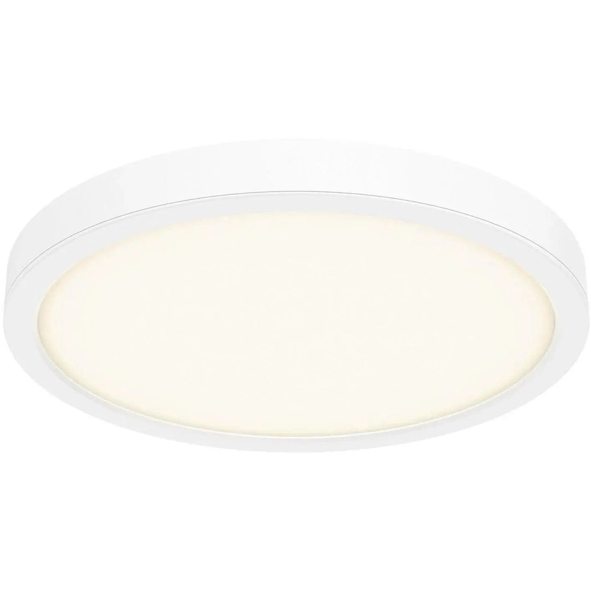 DALS Lighting - CFLED Round LED Flushmount - CFLEDR18-CC-WH | Montreal Lighting & Hardware