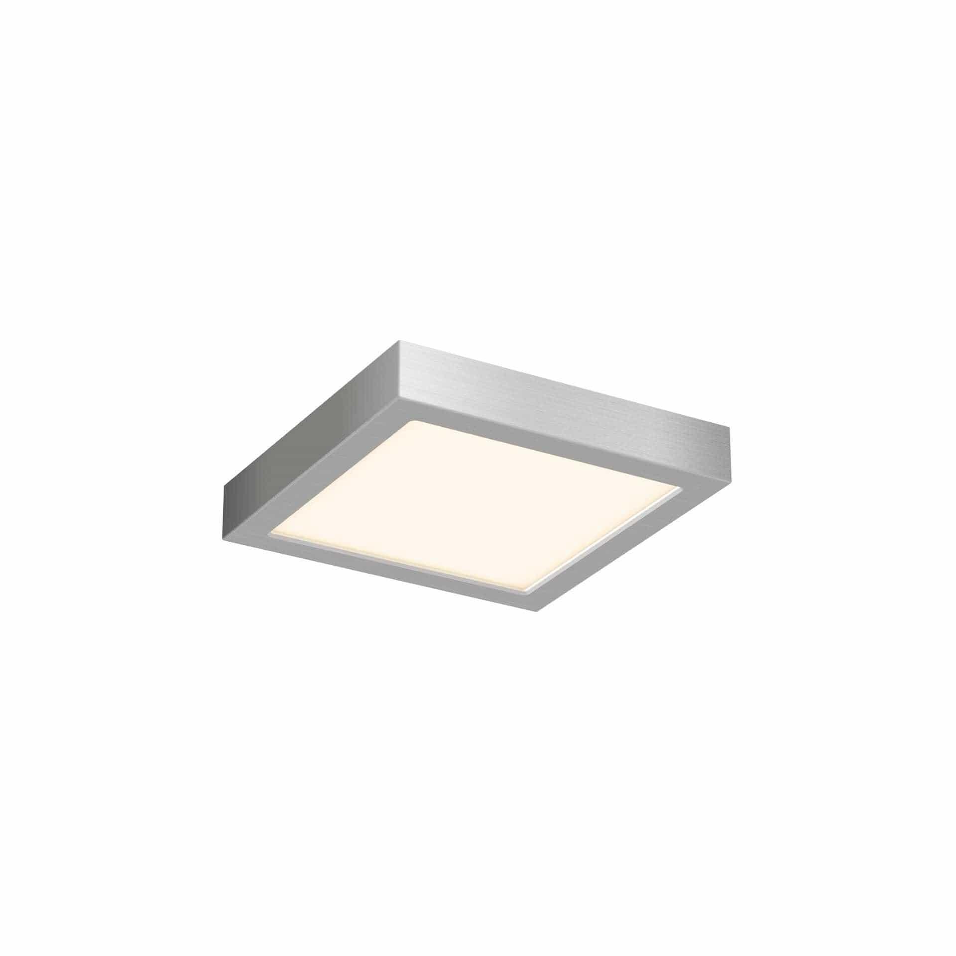 Dals Lighting - CFLED Square LED Flushmount - CFLEDSQ06-CC-SN | Montreal Lighting & Hardware