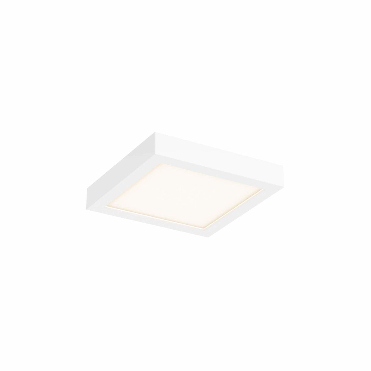 Dals Lighting - CFLED Square LED Flushmount - CFLEDSQ06-CC-WH | Montreal Lighting & Hardware