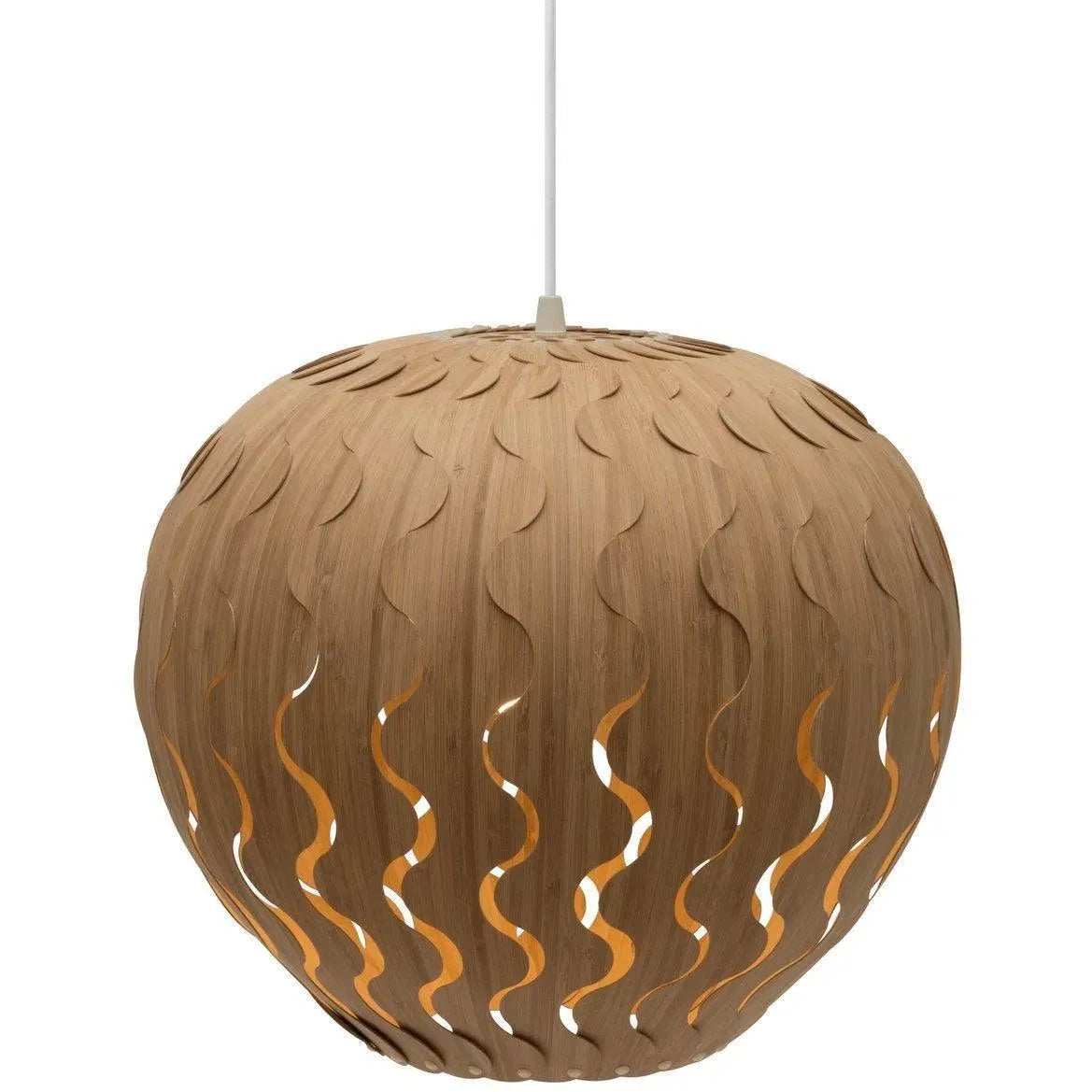 David Trubridge - Belle Pendant - BLL-LARG-CAR-CAR | Montreal Lighting & Hardware