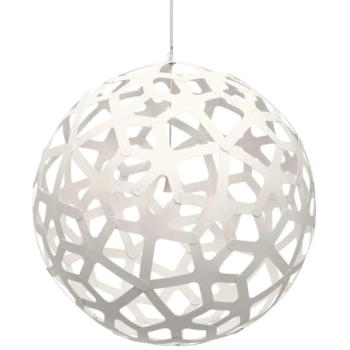 David Trubridge - Coral 1200 Pendant - COR-1200-WHI-WHI | Montreal Lighting & Hardware