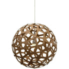 David Trubridge - Coral 400 Pendant - COR-0400-CAR-CAR | Montreal Lighting & Hardware