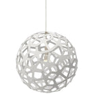 David Trubridge - Coral 400 Pendant - COR-0400-WHI-WHI | Montreal Lighting & Hardware