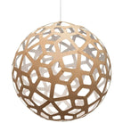 David Trubridge - Coral 800 Pendant - COR-0800-BLK-BLK | Montreal Lighting & Hardware