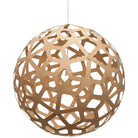 David Trubridge - Coral 800 Pendant - COR-0800-BLK-BLK | Montreal Lighting & Hardware