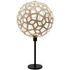 David Trubridge - Coral Table Lamp - COR-TABL-BLK-BLK | Montreal Lighting & Hardware