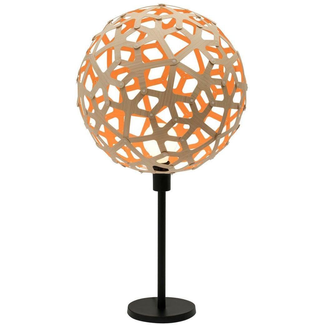 David Trubridge - Coral Table Lamp - COR-TABL-NAT-ORA | Montreal Lighting & Hardware