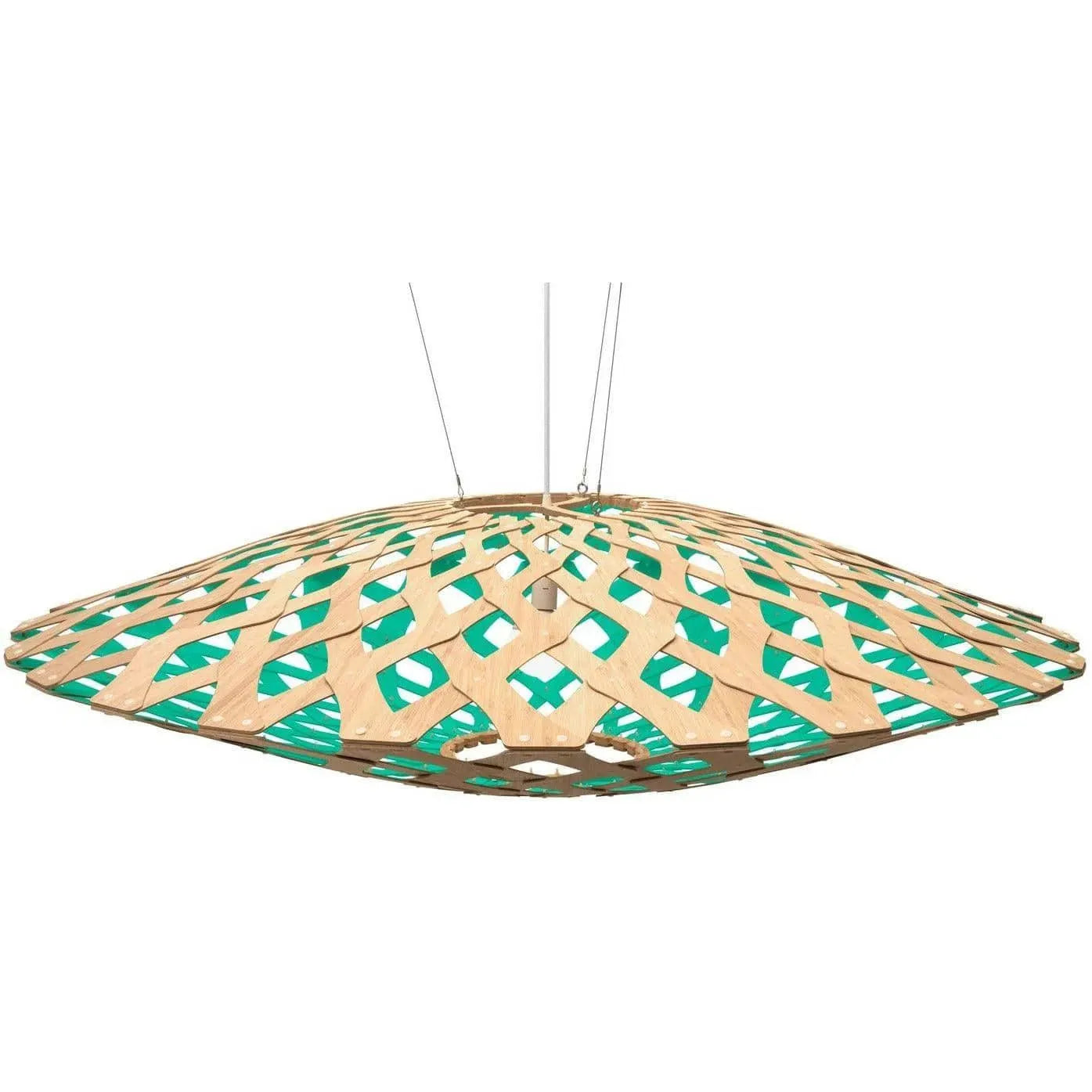 David Trubridge - Flax 1500 Pendant - FLX-1500-BLK-BLK | Montreal Lighting & Hardware