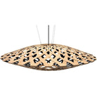 David Trubridge - Flax 1500 Pendant - FLX-1500-BLK-BLK | Montreal Lighting & Hardware