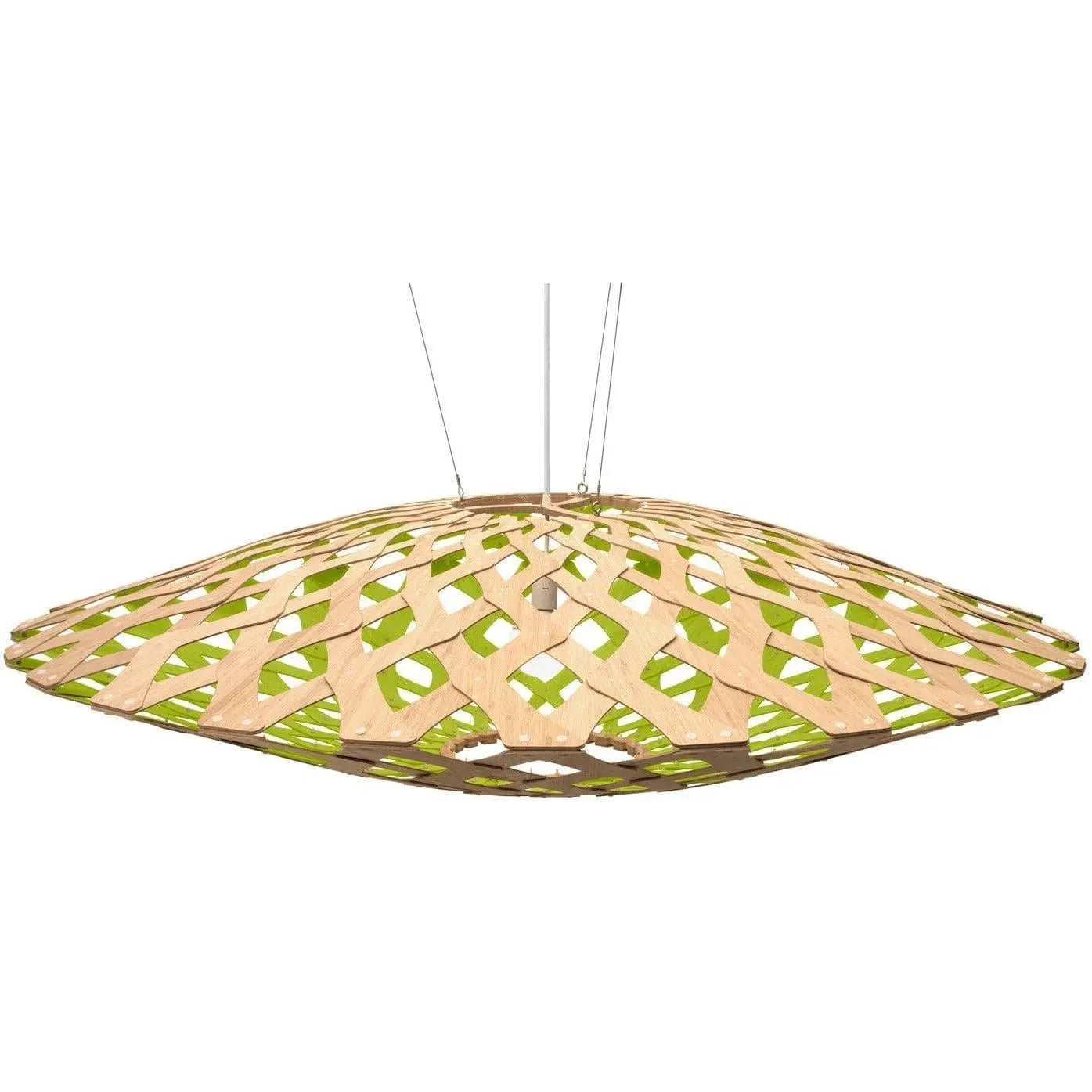 David Trubridge - Flax 1500 Pendant - FLX-1500-BLK-BLK | Montreal Lighting & Hardware