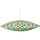 David Trubridge - Flax 800 Pendant - FLX-0800-BLK-BLK | Montreal Lighting & Hardware