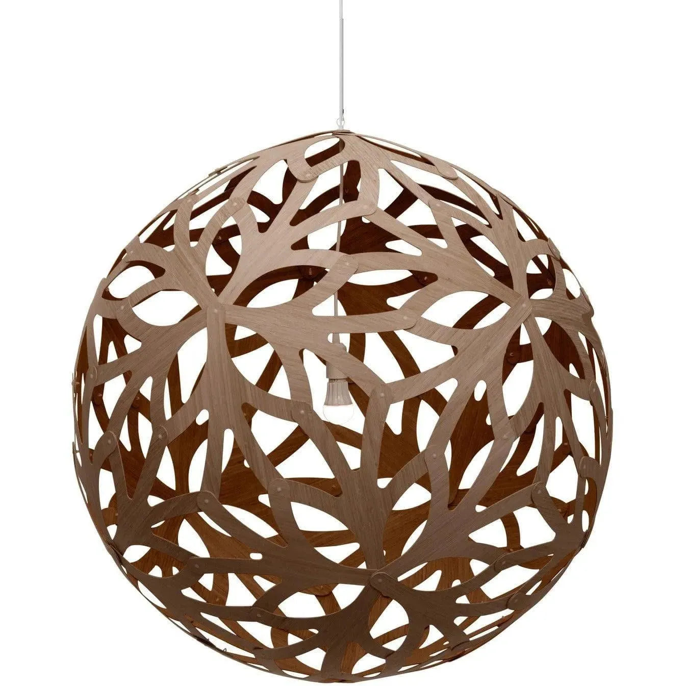 David Trubridge - Floral 1000 Pendant - FLO-1000-BLK-BLK | Montreal Lighting & Hardware