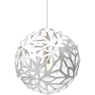 David Trubridge - Floral 400 Pendant - FLO-0400-WHI-WHI | Montreal Lighting & Hardware