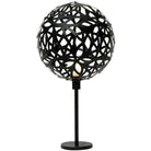 David Trubridge - Floral Table Lamp - FLO-TABL-BLK-BLK | Montreal Lighting & Hardware