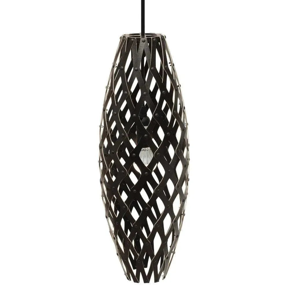 David Trubridge - Hinaki 500 Pendant - HIN-0500-BLK-BLK | Montreal Lighting & Hardware