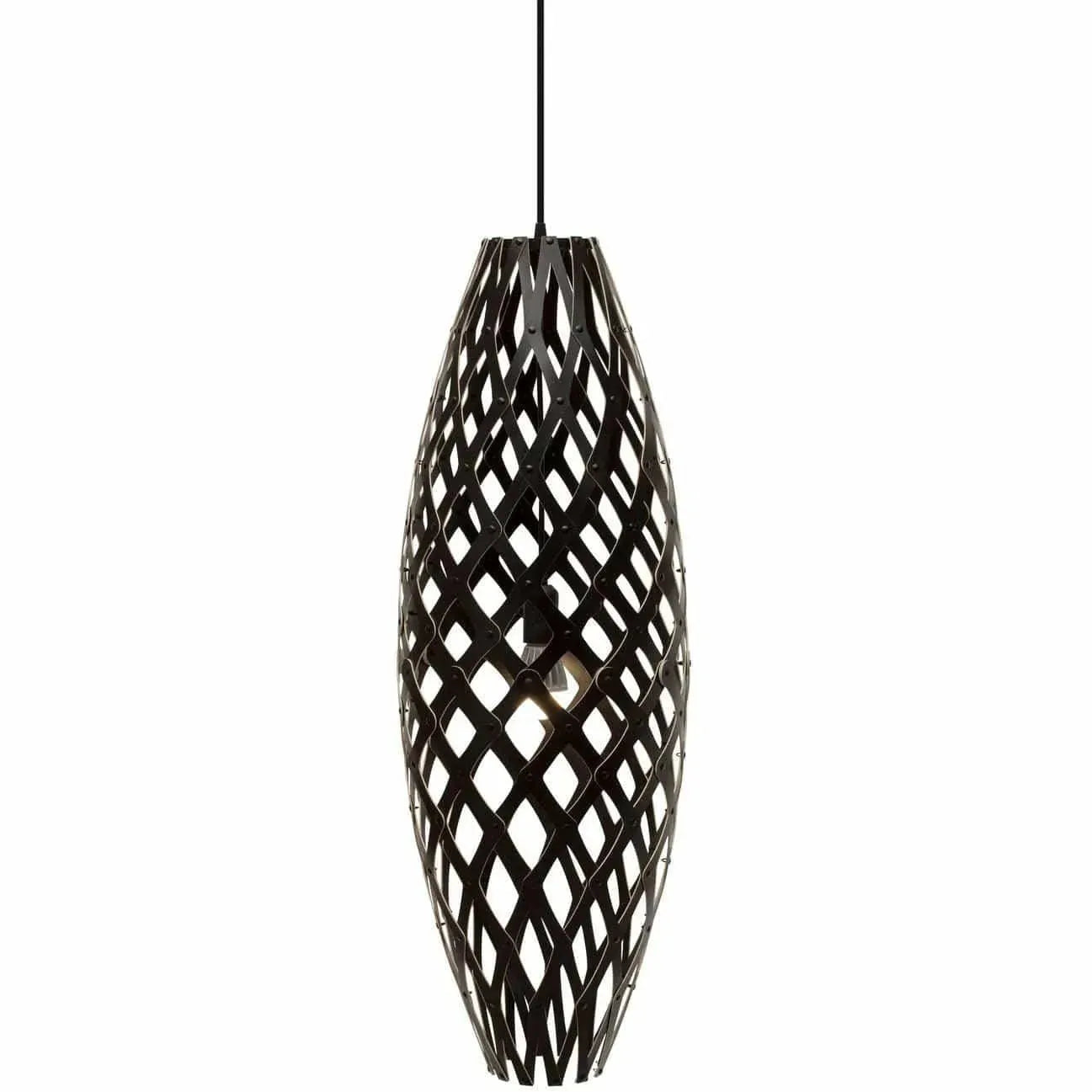 David Trubridge - Hinaki 900 Pendant - HIN-0900-BLK-BLK | Montreal Lighting & Hardware