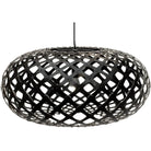 David Trubridge - Kina 1000 Pendant - KIN-1000-BLK-BLK | Montreal Lighting & Hardware