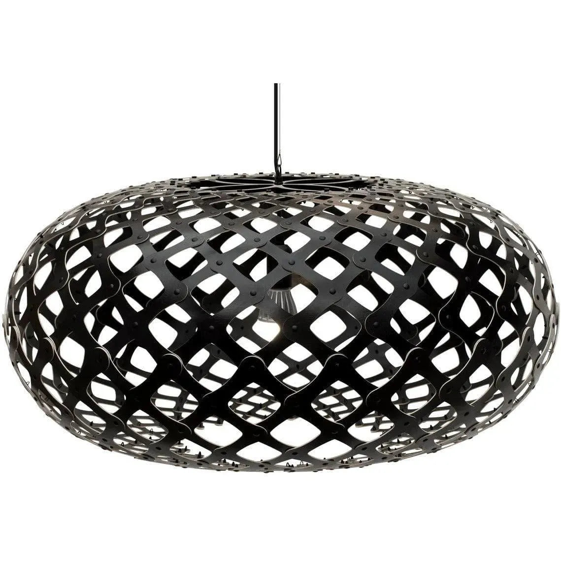 David Trubridge - Kina 1000 Pendant - KIN-1000-BLK-BLK | Montreal Lighting & Hardware