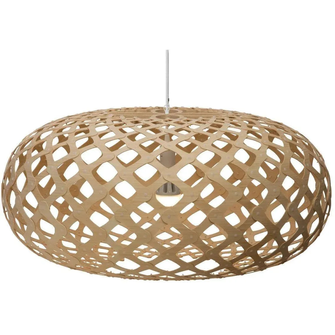 David Trubridge - Kina 1000 Pendant - KIN-1000-BLK-BLK | Montreal Lighting & Hardware