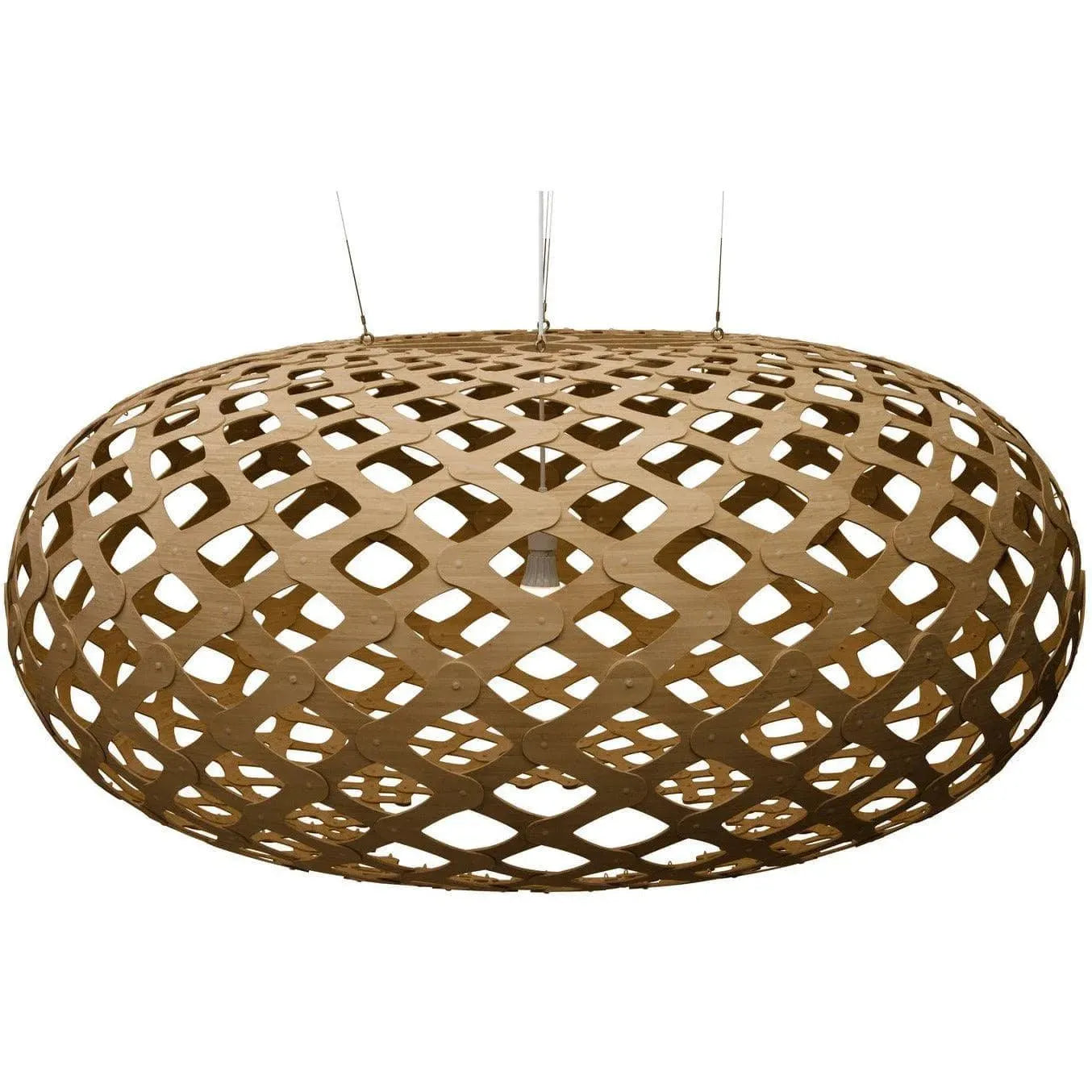 David Trubridge - Kina 1400 Pendant - KIN-1400-CAR-CAR | Montreal Lighting & Hardware