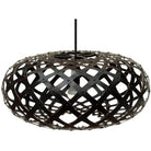 David Trubridge - Kina 440 Pendant - KIN-0440-BLK-BLK | Montreal Lighting & Hardware