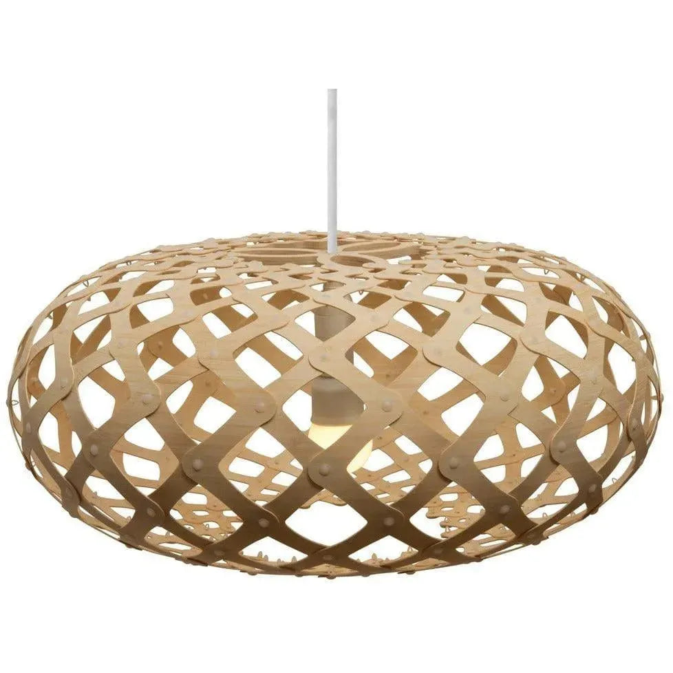 David Trubridge - Kina 440 Pendant - KIN-0440-BLK-BLK | Montreal Lighting & Hardware