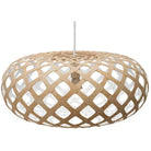 David Trubridge - Kina 600 Pendant - KIN-0600-BLK-BLK | Montreal Lighting & Hardware