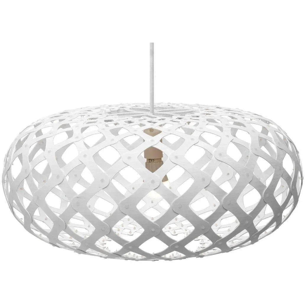 David Trubridge - Kina 600 Pendant - KIN-0600-WHI-WHI | Montreal Lighting & Hardware