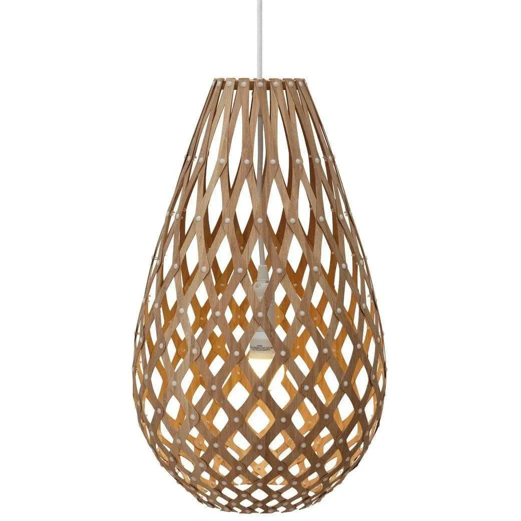 David Trubridge - Koura 500 Pendant - KOU-0500-BLK-BLK | Montreal Lighting & Hardware