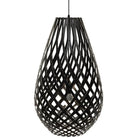 David Trubridge - Koura 750 Pendant - KOU-0750-BLK-BLK | Montreal Lighting & Hardware