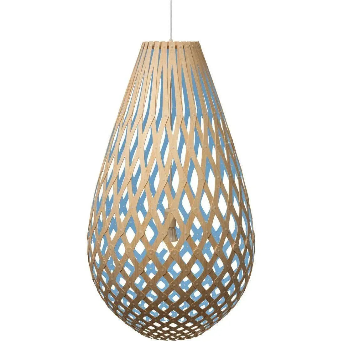 David Trubridge - Koura 750 Pendant - KOU-0750-BLK-BLK | Montreal Lighting & Hardware