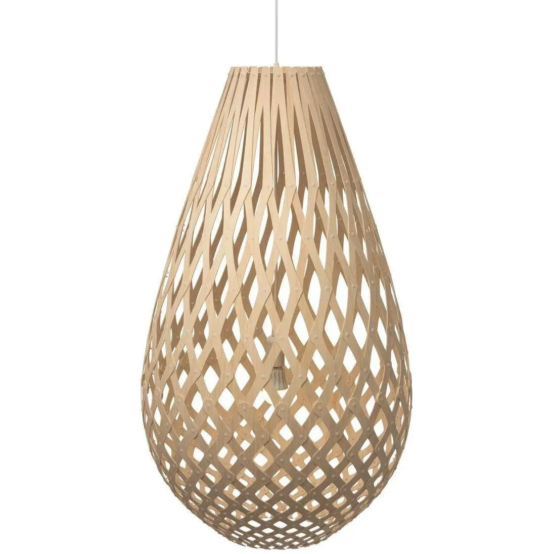 David Trubridge - Koura 750 Pendant - KOU-0750-BLK-BLK | Montreal Lighting & Hardware
