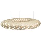 David Trubridge - Maru 1100 Pendant - MAR-1100-BLK-BLK | Montreal Lighting & Hardware