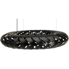 David Trubridge - Maru 1400 Pendant - MAR-1400-BLK-BLK | Montreal Lighting & Hardware