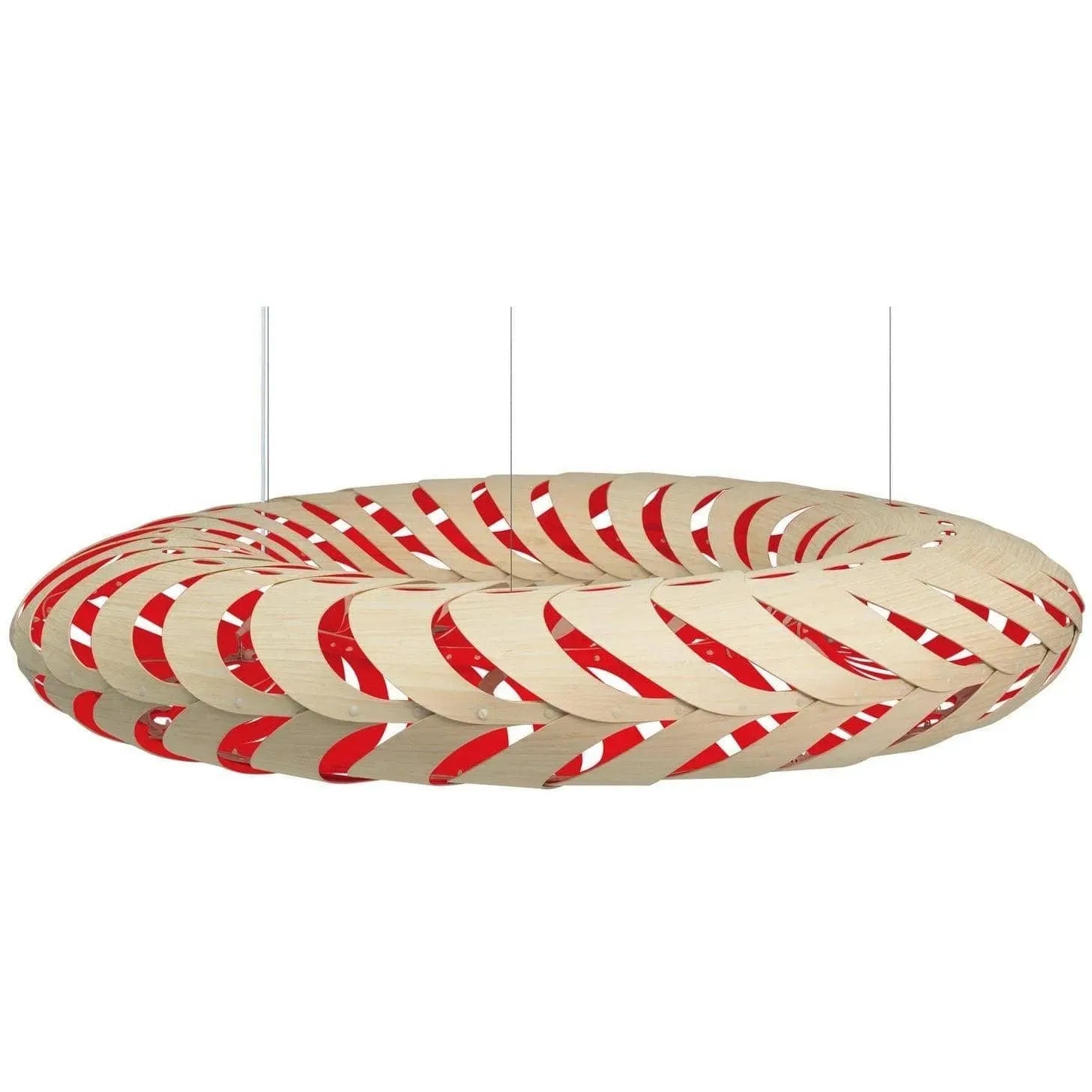 David Trubridge - Maru 1400 Pendant - MAR-1400-BLK-BLK | Montreal Lighting & Hardware
