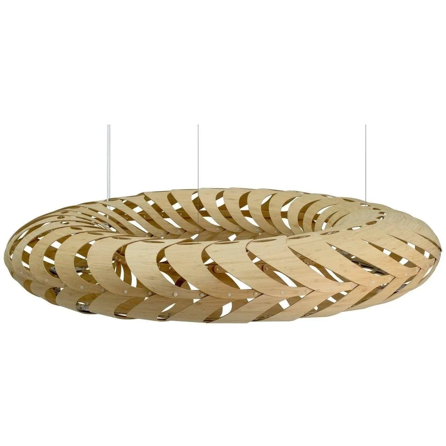 David Trubridge - Maru 1400 Pendant - MAR-1400-CAR-CAR | Montreal Lighting & Hardware