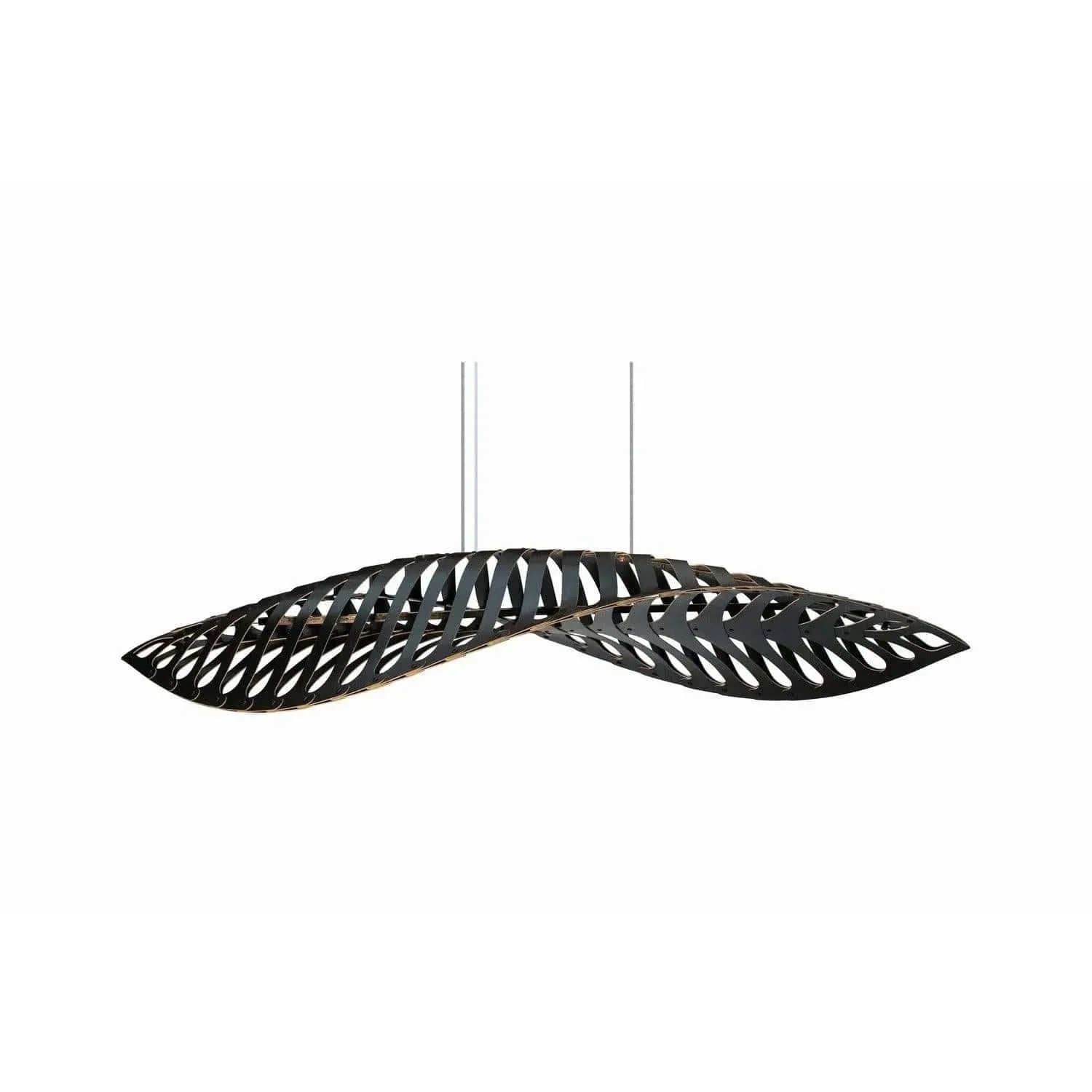 David Trubridge - Navicula Pendant - NAV-MEDI-BLK-BLK | Montreal Lighting & Hardware