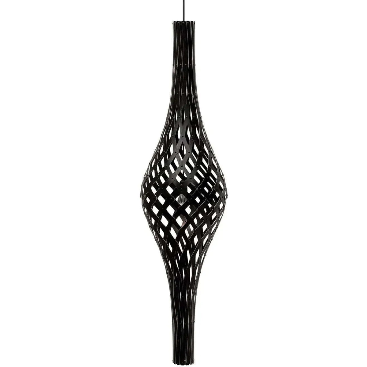 David Trubridge - Nikau Pendant - NIK-FULL-BLK-BLK | Montreal Lighting & Hardware