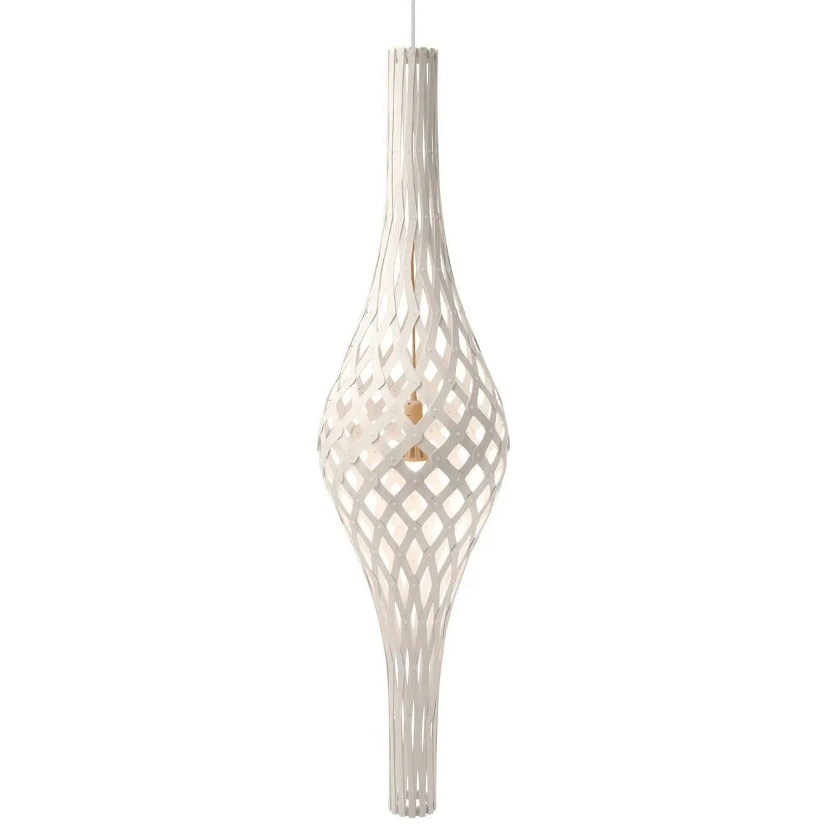 David Trubridge - Nikau Pendant - NIK-FULL-WHI-WHI | Montreal Lighting & Hardware