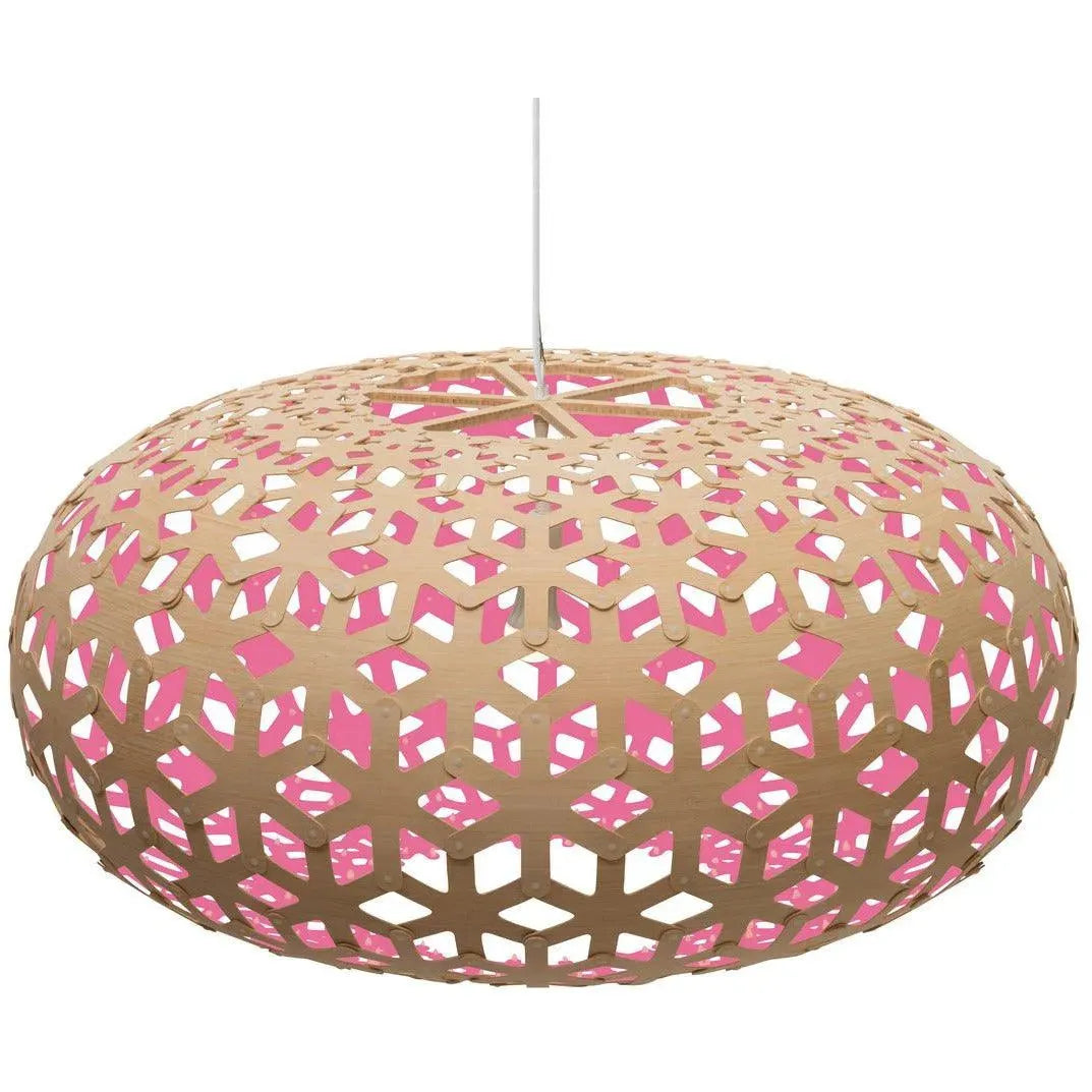 David Trubridge - Snowflake 800 Pendant - SNO-0800-BLK-BLK | Montreal Lighting & Hardware