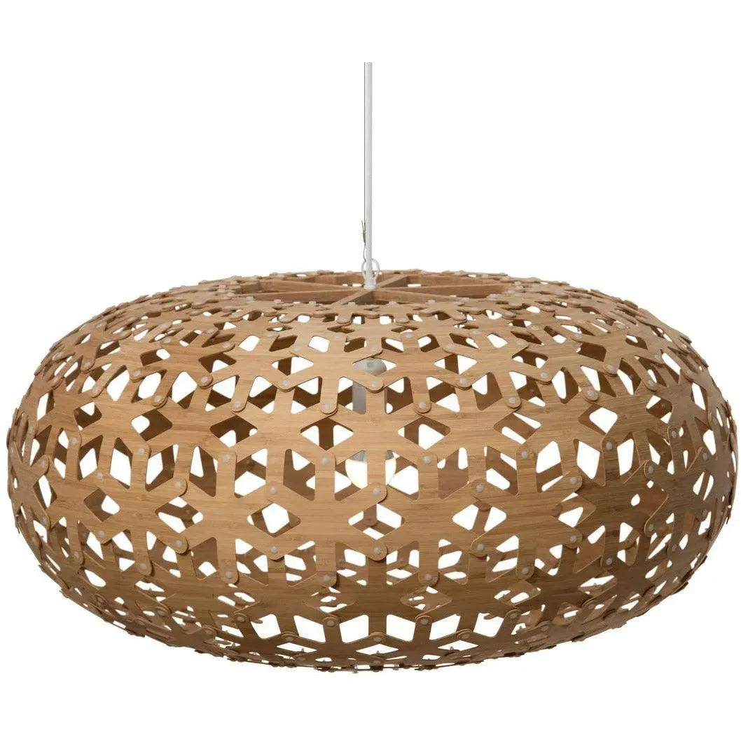 David Trubridge - Snowflake 800 Pendant - SNO-0800-CAR-CAR | Montreal Lighting & Hardware