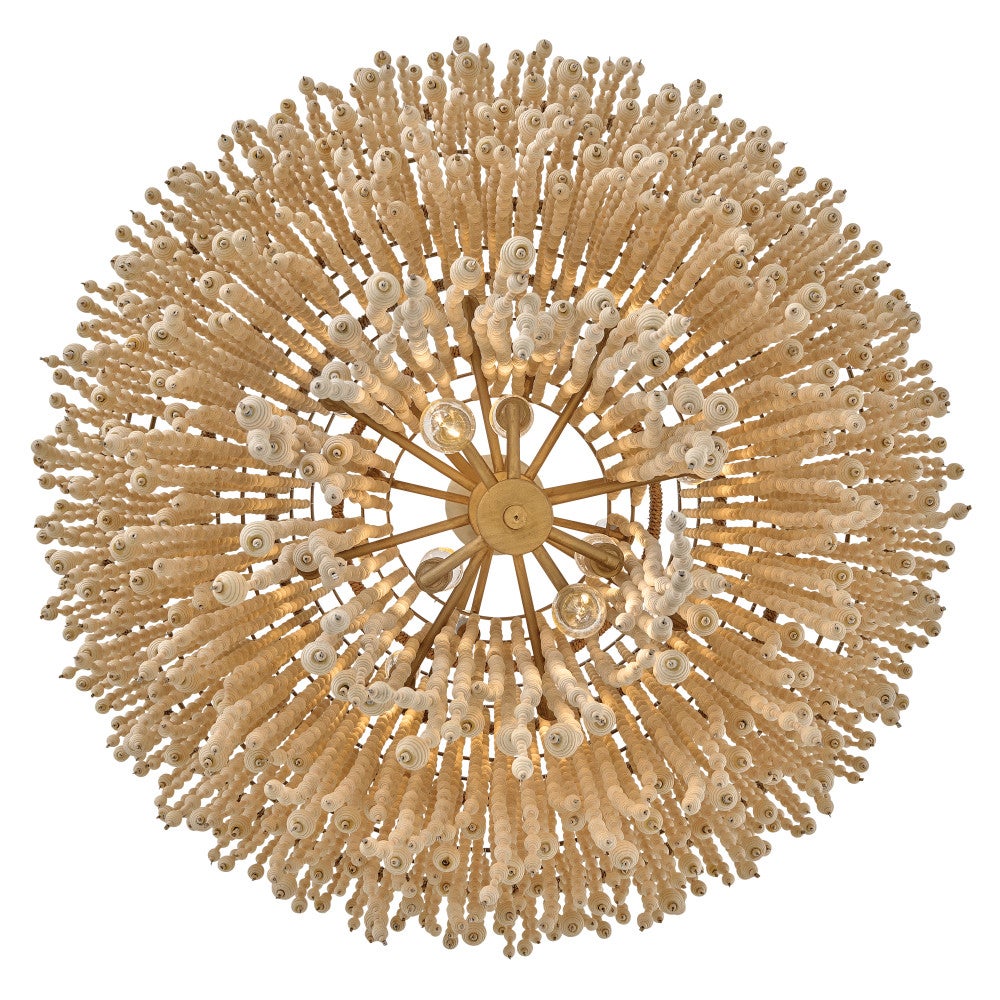 Fredrick Ramond FR47006BNG Freya Beaded Suspension en or bruni